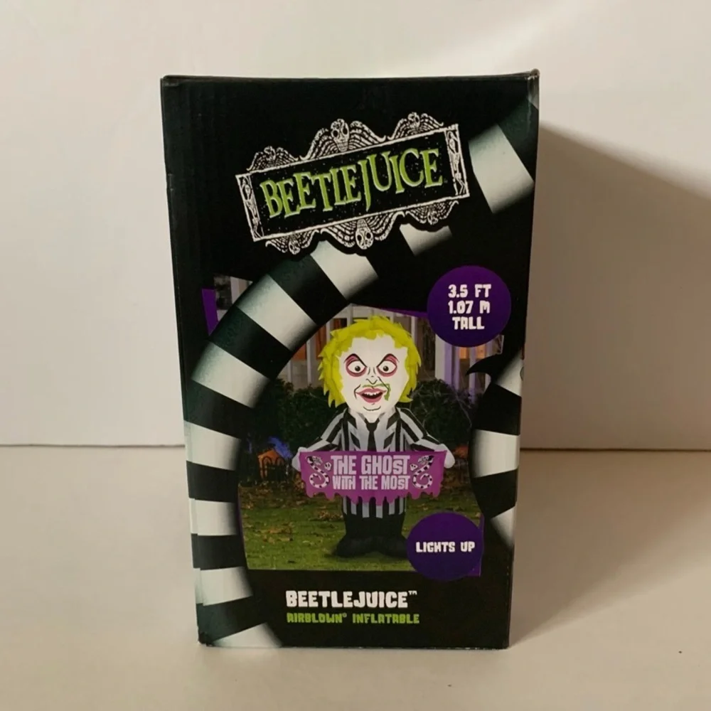 NIB. BEETLEJUICE The Ghost With The Most Halloween Inflatable